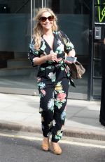 HEIDI RANGE Leaves AOL Studio in London 06/07/2017