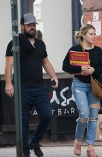 HILARY DUFF and Mike Comrie Out in New York 06/17/2017