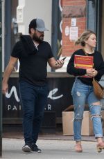 HILARY DUFF and Mike Comrie Out in New York 06/17/2017