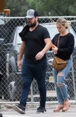 HILARY DUFF and Mike Comrie Out in New York 06/17/2017