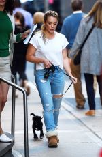 HILARY DUFF Arrives on the Set of Younger in New York 06/07/2017