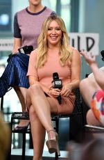 HILARY DUFF at AOL Build Speaker Series in New York 06/27/2017