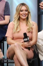 HILARY DUFF at AOL Build Speaker Series in New York 06/27/2017