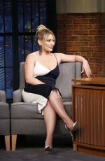 HILARY DUFF at Late Night with Seth Meyers 06/28/2017