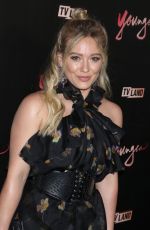 HILARY DUFF at Younger Premiere in New York 06/27/2017