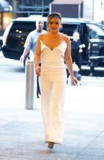 HILARY DUFF Leaves NBC Rockefeller Studios in New York 06/28/2017