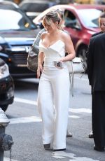 HILARY DUFF Leaves NBC Studios in New York 06/28/2017