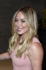 HILARY DUFF Leaves SiriusXM Studios in New York 06/27/2017