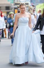 HILARY DUFF on the Set of Younger in New York 06/07/2017
