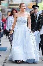 HILARY DUFF on the Set of Younger in New York 06/07/2017