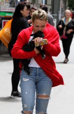 HILARY DUFF on the set of Younger in New York 06/08/2017