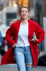 HILARY DUFF on the set of Younger in New York 06/08/2017