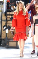 HILARY DUFF on the Set of Younger in New York 06/12/2017