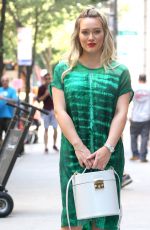 HILARY DUFF on the Set of Younger in New York 06/12/2017