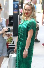 HILARY DUFF on the Set of Younger in New York 06/12/2017