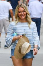 HILARY DUFF on the Set of Younger in New York 06/13/2017