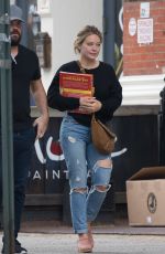 HILARY DUFF Out and About in New York 06/17/2017