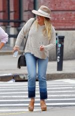 HILARY DUFF Out for Lunch at Sadelle