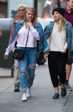 HILARY DUFF Out in New York 06/18/2017