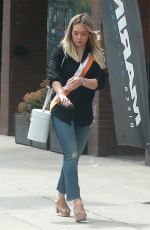 HILARY DUFF Out Shopping in Studio City 06/10/2017