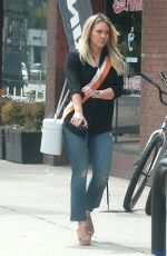 HILARY DUFF Out Shopping in Studio City 06/10/2017