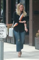 HILARY DUFF Out Shopping in Studio City 06/10/2017