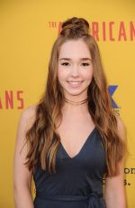 HOLLY TAYLOR at The Americans FYC Event in Los Angeles 06/01/2017