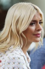 HOLLY WILLOGHBY on the Set of This Morning in London 06/15/2017