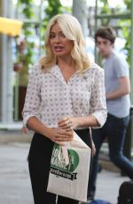 HOLLY WILLOGHBY on the Set of This Morning in London 06/15/2017
