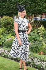 HOLLY WILLOUGHBY at Ascot Racecourse in Berkshire 06/23/2017