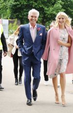 HOLLY WILLOUGHBY at ITV Studios in London 06/05/2017