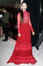 LILY COLLINS at Okja Premiere in New York 06/08/2017