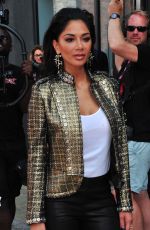 NICOLE SCHERZINGER Arrives at X Factor Auditions in Liverpool 06/20/2017