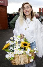 MILEY CYRUS Performs at One Love Manchester Benefit Concert in Manchester 06/04/2017