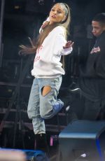 ARIANA GRANDE Performs at One Love Manchester Benefit Concert in Manchester 06/04/2017