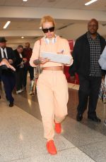 IGGY AZALEA at LAX Airport in Los Angeles 06/01/2017