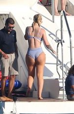 IGGY AZALEA in Bikini at a Boat in Los Cabos 06/05/2017