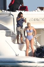 IGGY AZALEA in Bikini at a Boat in Los Cabos 06/05/2017