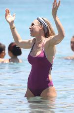 ILARY BLASI in Swimsuit at a Beach in Mykonos 06/21/2017
