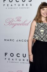 IMOGEN POOTS at The Beguiled Premiere in New York 06/22/2017