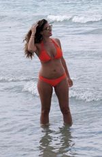 IMOGEN THOMAS in Bikini at a Beach in Mallorca 06/15/2017