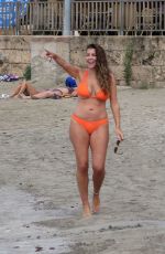 IMOGEN THOMAS in Bikini at a Beach in Mallorca 06/15/2017