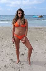 IMOGEN THOMAS in Bikini at a Beach in Mallorca 06/15/2017