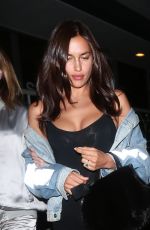 IRINA SHAYK at Madeo Restaurant in West Hollywood 06/23/2017