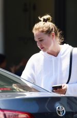 ISKRA LAWRENCE Out at a Brunch in Beverly Hills 06/25/2017
