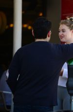 ISKRA LAWRENCE Out at a Brunch in Beverly Hills 06/25/2017