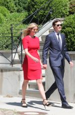 IVANKA TRUMP and Jared Kushner Heading to Synagogue to Celebrate Shavuot in Washington 06/01/2017