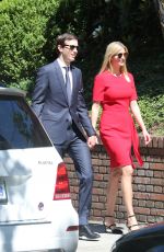 IVANKA TRUMP and Jared Kushner Heading to Synagogue to Celebrate Shavuot in Washington 06/01/2017