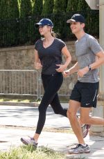 IVANKA TRUMP and Jared Kushner Out Jogging in Washington 06/25/2017