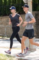 IVANKA TRUMP and Jared Kushner Out Jogging in Washington 06/25/2017